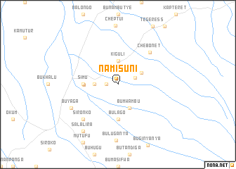 map of Namisuni