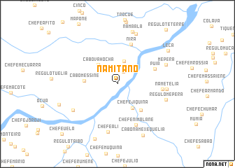 map of Namitano