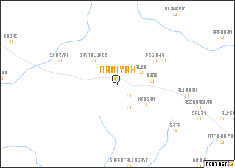 map of Na‘mīyah