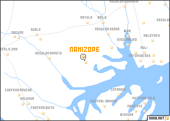 map of Namizope