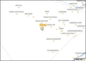 map of Na‘mī