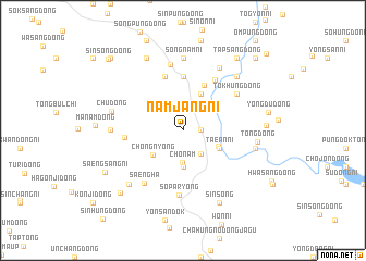 map of Namjang-ni