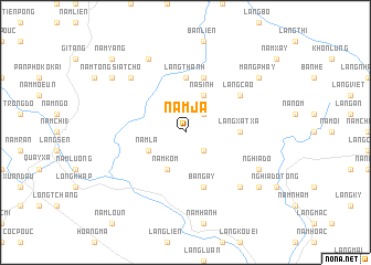 map of Nậm Ja