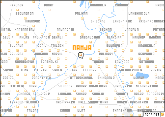 map of Nāmja