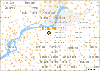 map of Namjemi