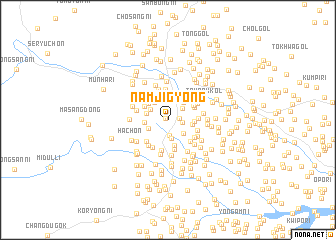 map of Namjigyŏng