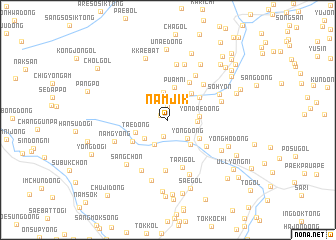 map of Namjik