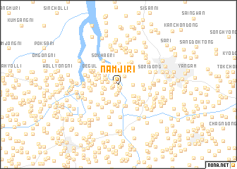 map of Namji-ri