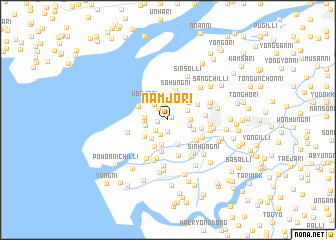 map of Namjo-ri