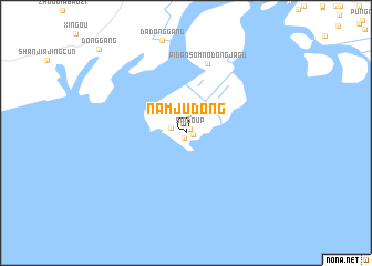 map of Namju-dong