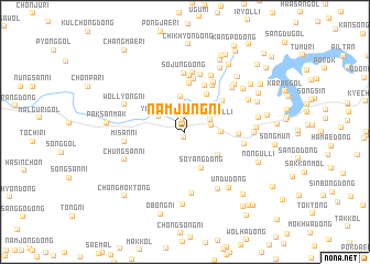 map of Namjung-ni