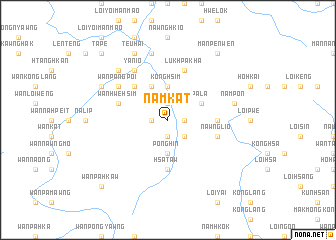 map of Namkat
