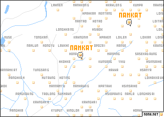 map of Namkat