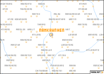 map of Namkawnhen