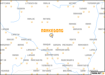 map of Nàm Ké Dông