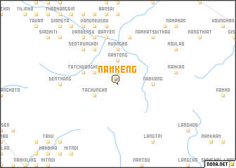 map of Nậm Kéng