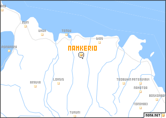 map of Namkerio