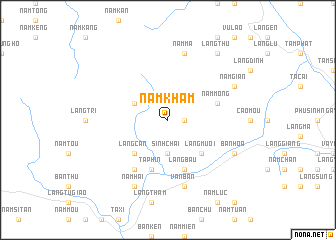 map of Nậm Khậm