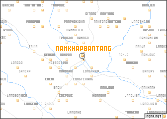 map of Nam Khap Ban Tang