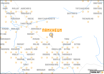 map of Nam Kheum