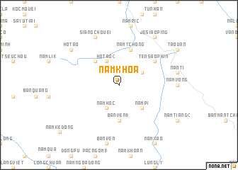 map of Nam Khoa