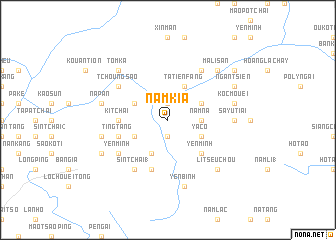 map of Nam Kia