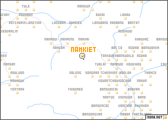map of Nâm Kiệt