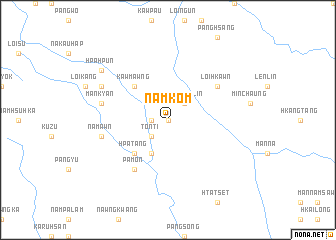 map of Namkom