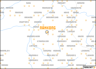 map of Nam-kong