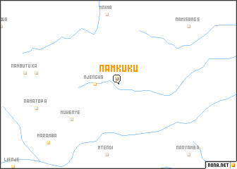 map of Namkuku