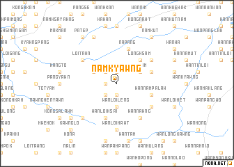 map of Namkyawng