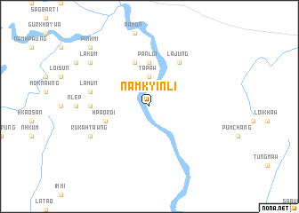 map of Namkyinli