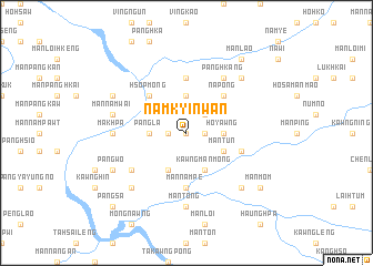 map of Namkyinwan