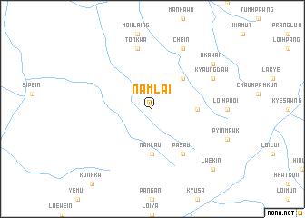 map of Namlai