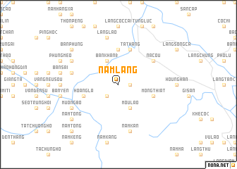 map of Nậm Lang
