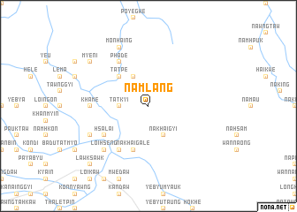 map of Namlang
