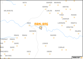 map of Namlang