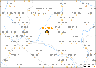 map of Nậm La