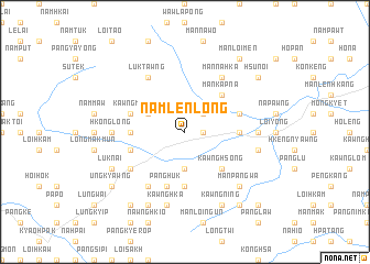 map of Namlenlong