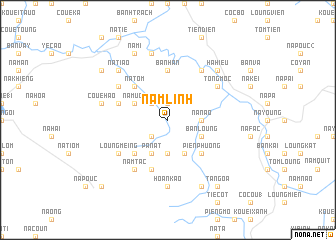 map of Nam Linh