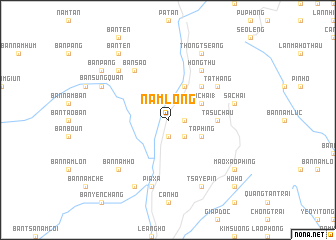 map of Nam Lông