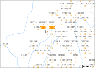 map of Nam Loup