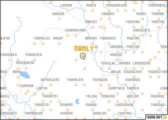 map of Nam Lý