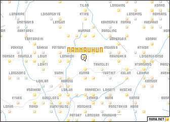 map of Nammau-hun