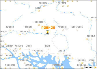 map of Nam Mẫu