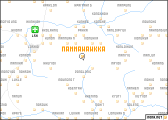 map of Nammaw-awkka