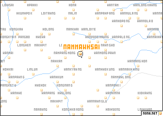 map of Nam-maw-hsai