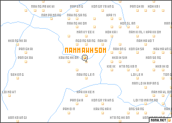 map of Nammawhsom