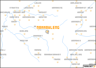 map of Nammawleng