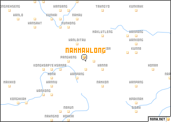 map of Nammawlong